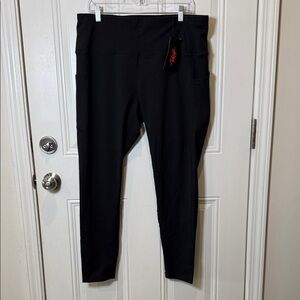 TGP The Gym People Ankle Length (never worn) Black Leggings